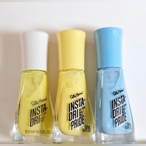NWT SALLY HANSEN INSTA-DRI PRIDE N°749 SUNSHINE SHIMMERS! - Picture 6 of 16